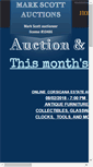 Mobile Screenshot of markscottauctions.com